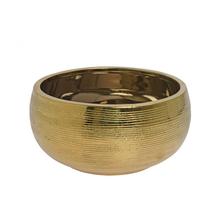 MISA KERAMIKA 20x20x10CM ZLATÁ - Obal metal | FLORASYSTEM