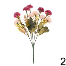 Kytica chryzantém a zelene, mix farieb, 31 cm.