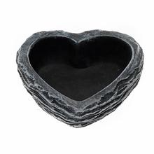 SRDCE CEMENT SIVÉ 17CM - FLORASYSTEM