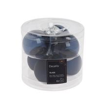 GUĽA sklo S/6 pr.6cm transp. /tm.modrá  - FLORASYSTEM