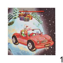 DARČEKOVÁ TAŠKA VIANOCE GLITER 25*25*25CM - FLORASYSTEM