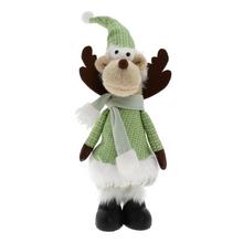 Stojaci sob z látky v mentolovej farbe s čiapkou.