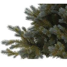 Vianočný strom na kmene s mixom strieborných vetiev.