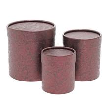 DARČEKOVÁ KRABIČKA BORDO S/3 8x10 - 13x14CM - FLORASYSTEM