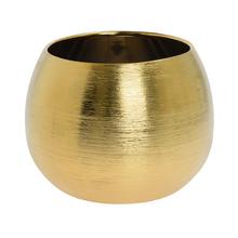 OBAL KERAMIKA 22x16CM ZLATÝ - Obal metal | FLORASYSTEM