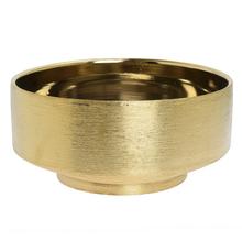 MISA KERAMIKA 30x30x14CM ZLATÝ - Obal metal | FLORASYSTEM