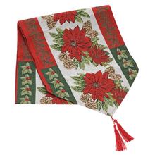 ŠTÓLA VIANOCE 33x180CM VIAN.RUŽA - Ubrus, polštář, deka | FLORASYSTEM