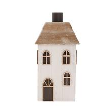 DOMČEK BIE-NAT NA SVIEČKU DREVO 19.5x9.5x7.5CM - Domek | FLORASYSTEM