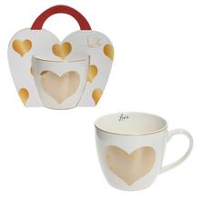 ŠÁLKA 460ml zlaté srdce - FLORASYSTEM