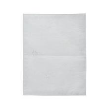 PRESTIERANIE VLOČKY BIELO-STRIEBORNÉ 30X40CM - Ubrus, polštář, deka | FLORASYSTEM