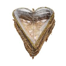 443FL/S OBAL SRDCE M PRÚTIE 22x33x7CM - Proutené obaly | FLORASYSTEM