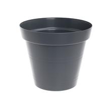 KVETINÁČ 23CM ANTRACIT - FLORASYSTEM