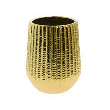 OBAL KERAMIKA 15,5x20CM ZLATÝ - Obal metal | FLORASYSTEM