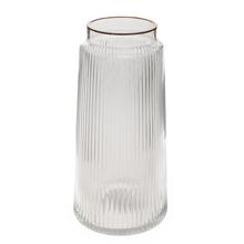 VÁZA SKLO ČIERNA D14H28CM - Váza | FLORASYSTEM