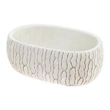 OBAL KERAMIKA 21*12.8*9 BIELY - FLORASYSTEM