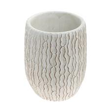 OBAL KERAMIKA 15.8*15.8*21.8 BIELY - Cement | FLORASYSTEM