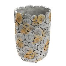 OBAL KERAMIKA 16*16*24 ŠEDÝ - Cement | FLORASYSTEM