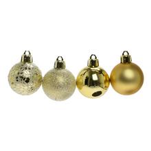 GULE PLAST. ZLATÉ MAT/LESK/PER S/12 2CM - Plastové jednobarevné | FLORASYSTEM