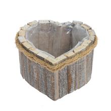 433FL/S OBAL SRDCE S DREVO 16,5x16,5x10CM - Dřevěné dekorace | FLORASYSTEM
