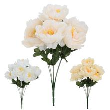 KYTICA PIVÓNIAx7, ZELEŇ MIX/3F 50cm - Pivoňka | FLORASYSTEM