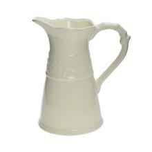 VÁZA DŽBÁN KERAMIKA 19,5x13,5x22,5CM KRÉM - FLORASYSTEM