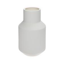 VÁZA KER. na suché 10x10x16,5CM BIELA - Nádoby pro suché aranžování | FLORASYSTEM
