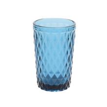 POHÁR SKLO 8x12,5CM MODRÝ - FLORASYSTEM