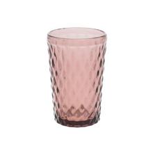 POHÁR SKLO 8x12,5CM RUŽOVÝ - Sklenice a sklo | FLORASYSTEM