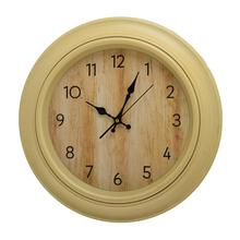HODINY NÁSTENNÉ MDF 45CM DREVO KRÉM - Hodiny | FLORASYSTEM
