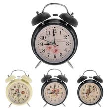 HODINY BUDÍK KOV 10CM ŽLTÉ - FLORASYSTEM