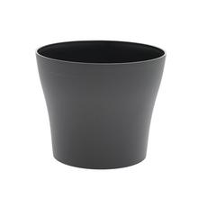 OBAL TULIPÁN MAT ANTRACIT 17XV14,3CM - Okrúhly dizajnový | FLORASYSTEM