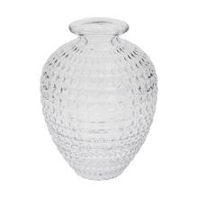 VÁZA SKLO 8,5x24CM ČÍRA PÁSY - Váza | FLORASYSTEM