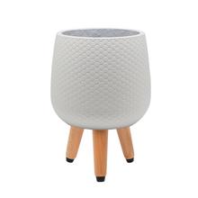 J110 OBAL NA NOŽIČKÁCH MIA BIELA 40x58CM L - Mrazuvzdorná | FLORASYSTEM