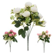 KYTICA RANUNCULUS, DROB.KVETY, ZELEŇ MIX/3F 36CM - FLORASYSTEM