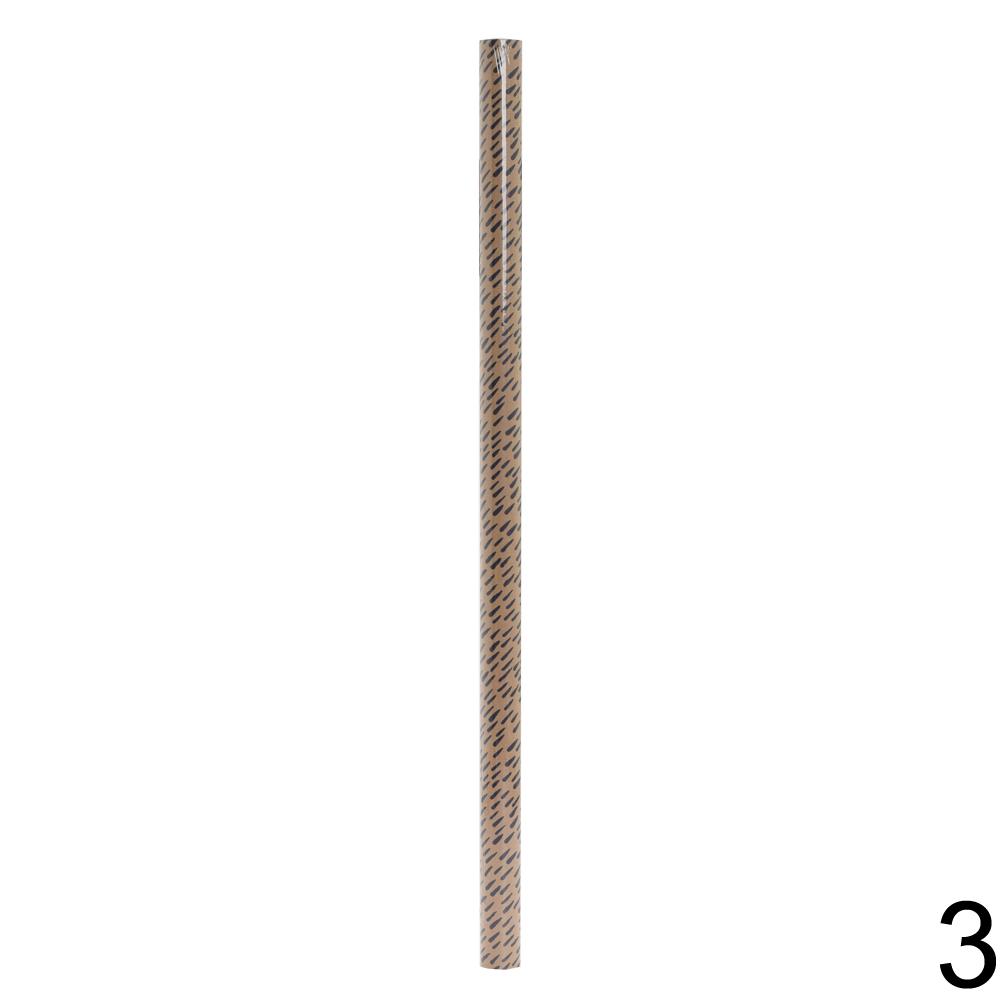 Baličský papír v mixu 5 vzorů, 70x200cm, KRAFT NEUTRAL.