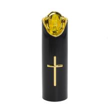 SVET.LED RICO 17CM ČIERNY ZL+ - FLORASYSTEM