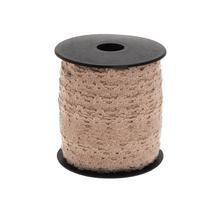 STUHA KRAJKA 9MMx100Y KRÉMOVÁ - Látkové | FLORASYSTEM