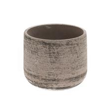 KVETINÁČ MURGIA MATERA GRIGIO 19XV16CM - Terakota barevná | FLORASYSTEM
