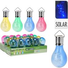 DX9301080 LED lampa solár farb. 7,5x15cm 4ass - Záhradné osvetlenie | FLORASYSTEM