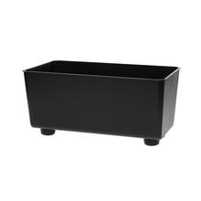 306 HRANTÍK SAGA REC.ČIERNY 37,5XV17CM - Na nožičkách | FLORASYSTEM