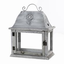 264FL/S LAMPÁŠ ŠEDÝ S:30*6*23*40H - Lucerny | FLORASYSTEM