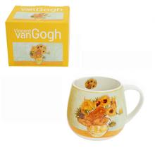 Šálka 430ml slnečnica krabička Van Gogh - Šálky a keramika | FLORASYSTEM
