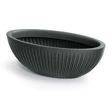 TLO58 OBAL LATIA OVÁL ČIERNY GRANIT 58X24XV20CM