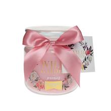 VOŇ.V SKLE CELOROČNÁ MALÁ RUŽOVÝ 400GR - Ve skle | FLORASYSTEM