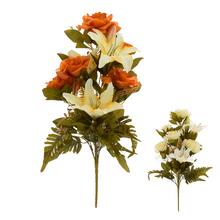 KYTICA ĽALIA, RUŽA JESENNÁ MIX2F 59CM - FLORASYSTEM