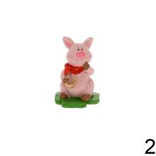 Mini prasiatka v taške ružovo-zelený mix.