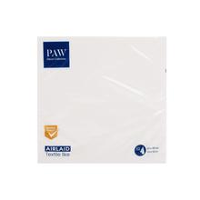 AAND000101 SERVÍTKY 40x40cm/12ks Airlaid Unicolor - biele - FLORASYSTEM