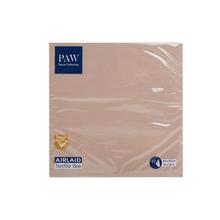 AAND009111 SERVÍTKY 40x40cm/12ks Airlaid Unicolor - kremové - FLORASYSTEM