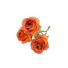 HLAVA RUŽA x3 ORANŽOVÁ BAL:24KS - FLORASYSTEM