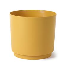 139 OBAL AURA HORČICOVÝ 38CM - Okrúhly dizajnový | FLORASYSTEM